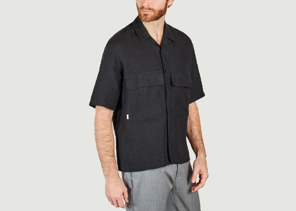 L'exception Chemise Peter Noir Noyoco