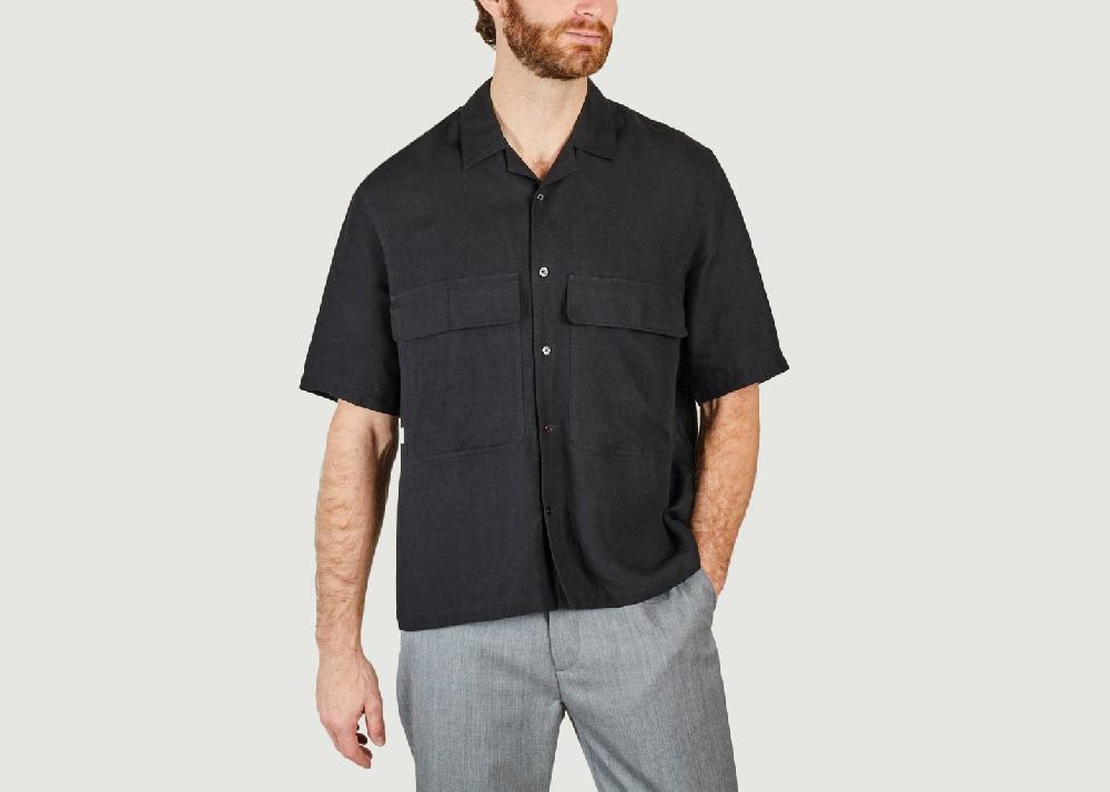 l'exception Chemise Peter Noir noyoco