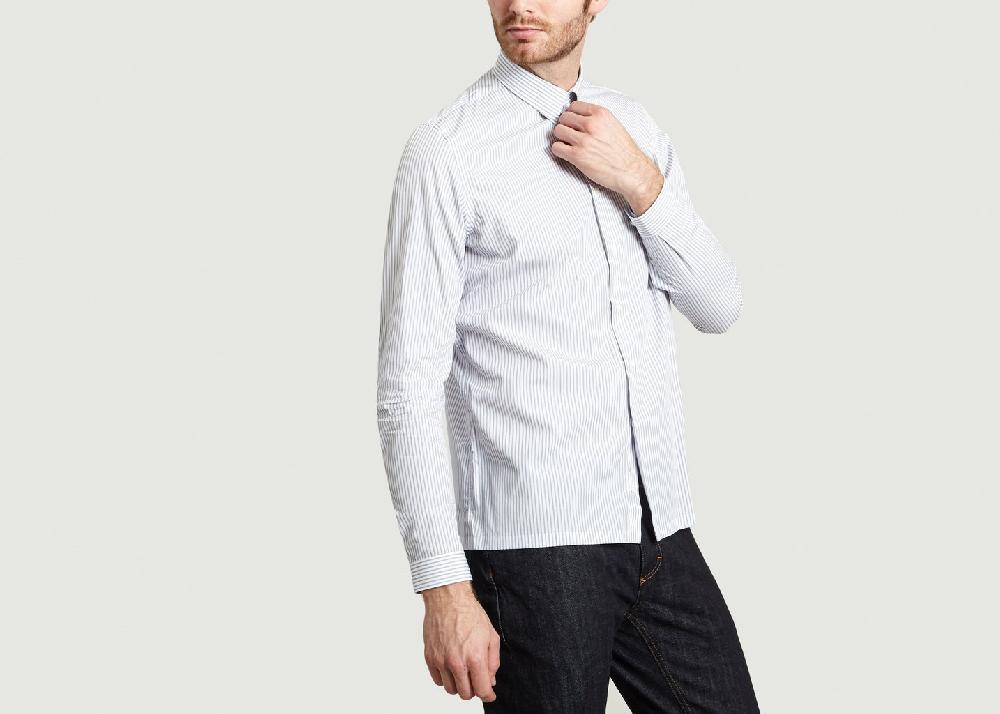 L'exception Chemise Philippe Bleu Marine Ly Adams