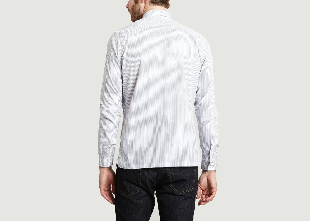L'exception Chemise Philippe Bleu Marine Ly Adams