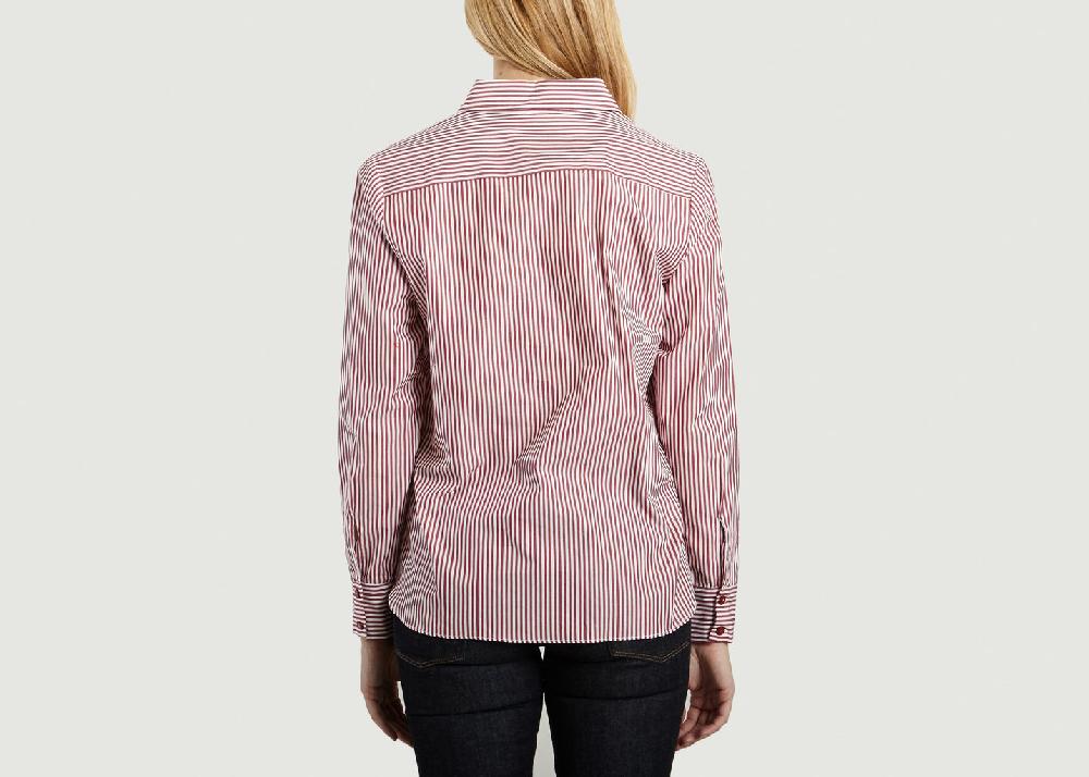 L'exception Chemise Pissaro Rouge Toupy