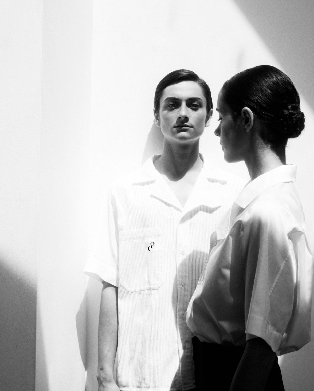 L'exception Chemise Pleated Blanc Christine Phung