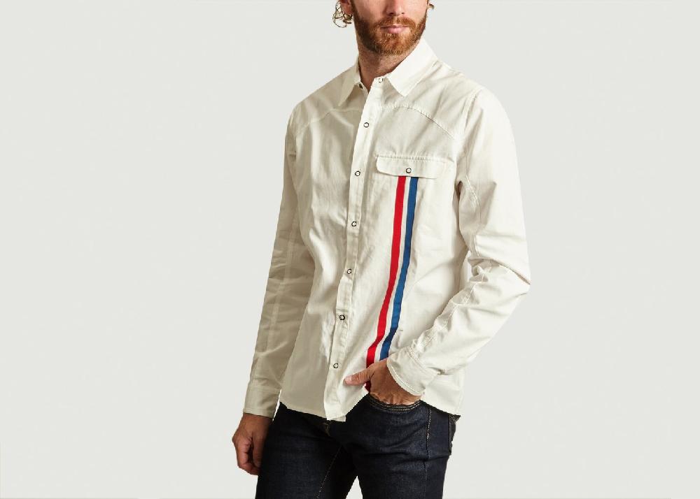 L'exception Chemise Racer Blanc GEYM