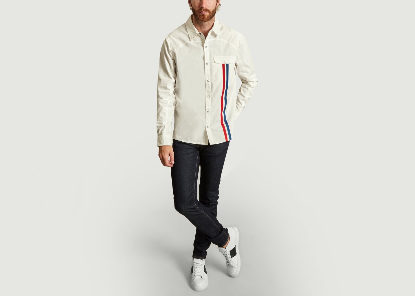 L'exception Chemise Racer Blanc GEYM