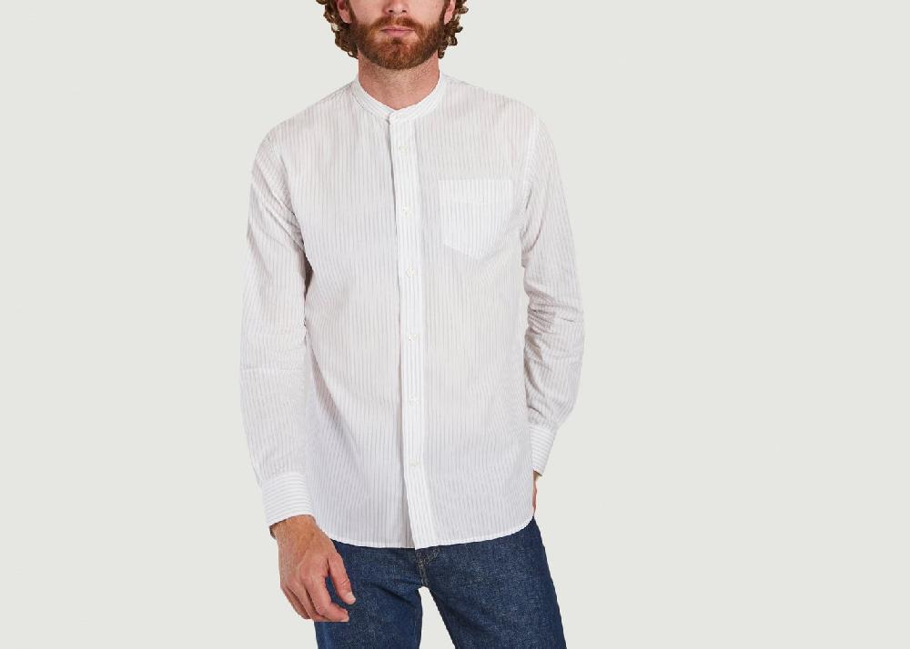 l'exception Chemise Red Blanc SUIT