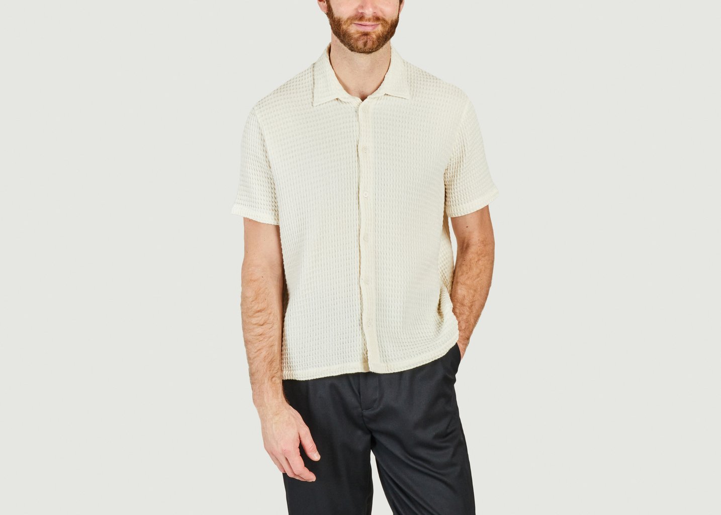 l'exception Chemise Rio Ecru noyoco