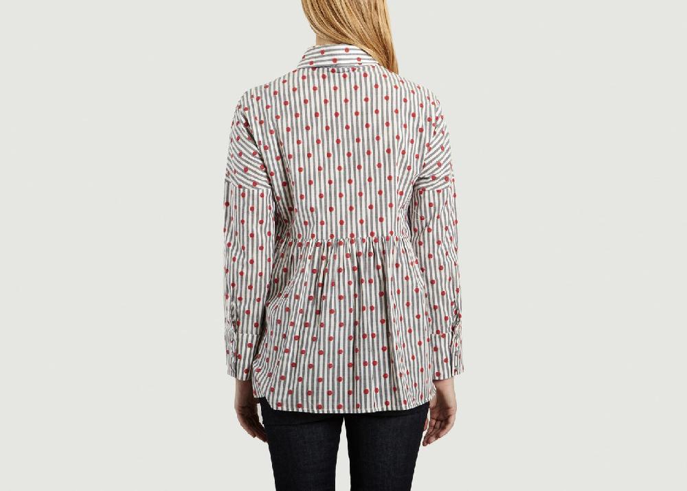 L'exception Chemise Riposte Bleu Clair Toupy