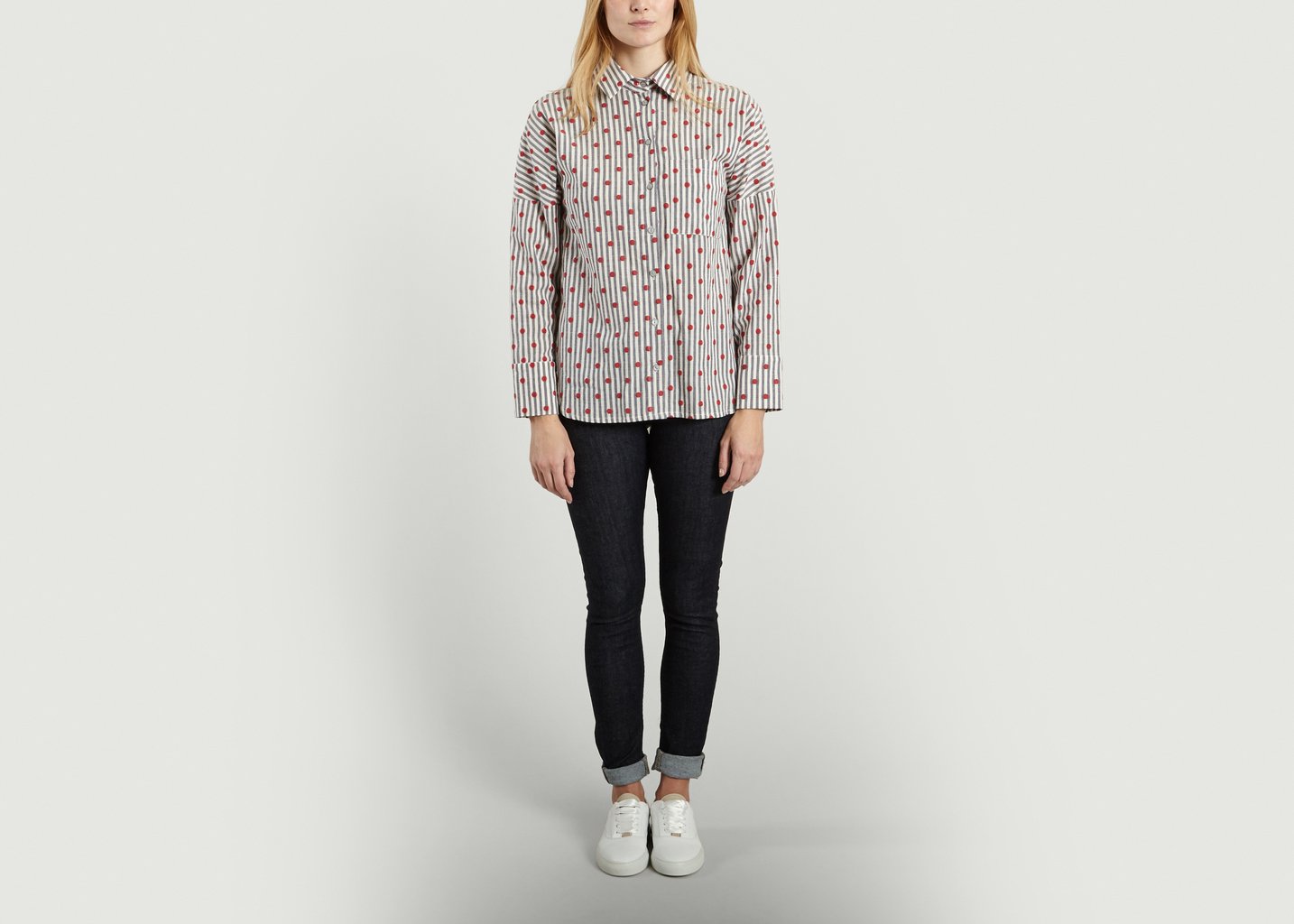 L'exception Chemise Riposte Bleu Clair Toupy