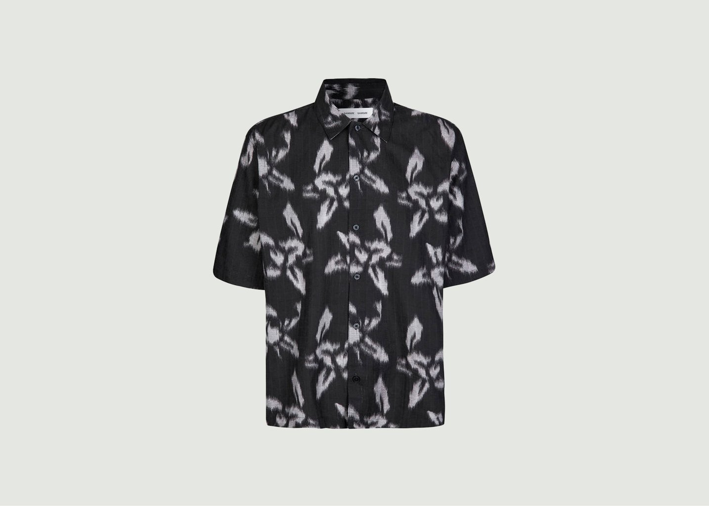 l'exception Chemise Saayo 15142 Noir Samsoe & Samsoe