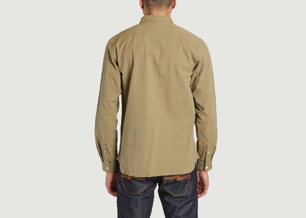 L'exception Chemise Siglée Teles Khaki La Paz