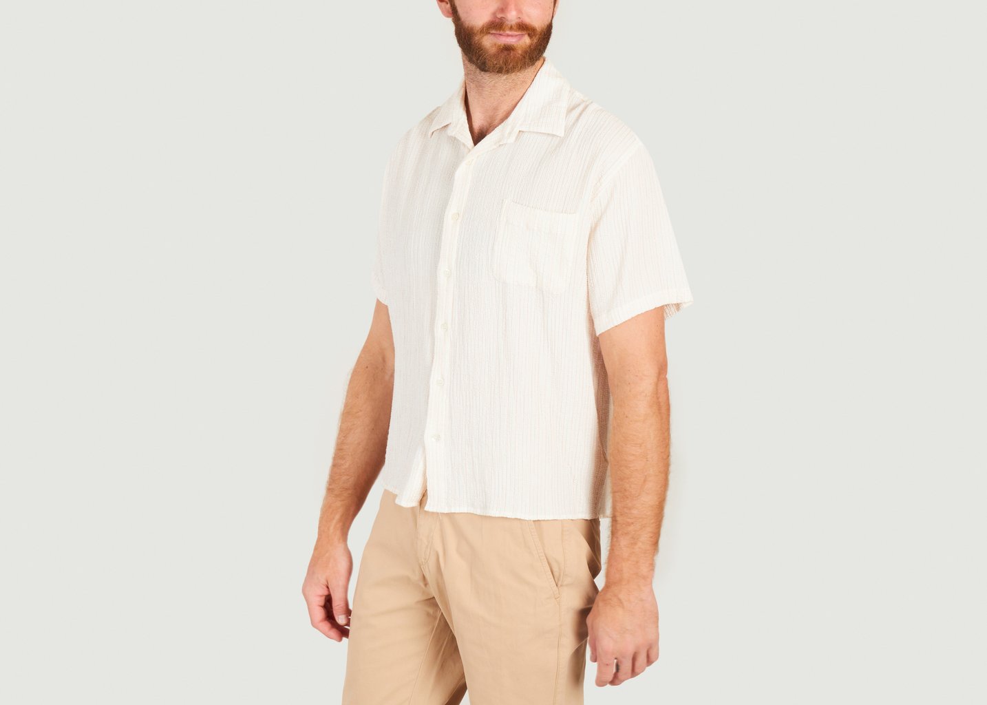 L'exception Chemise Silveria Panama Ecru La Paz