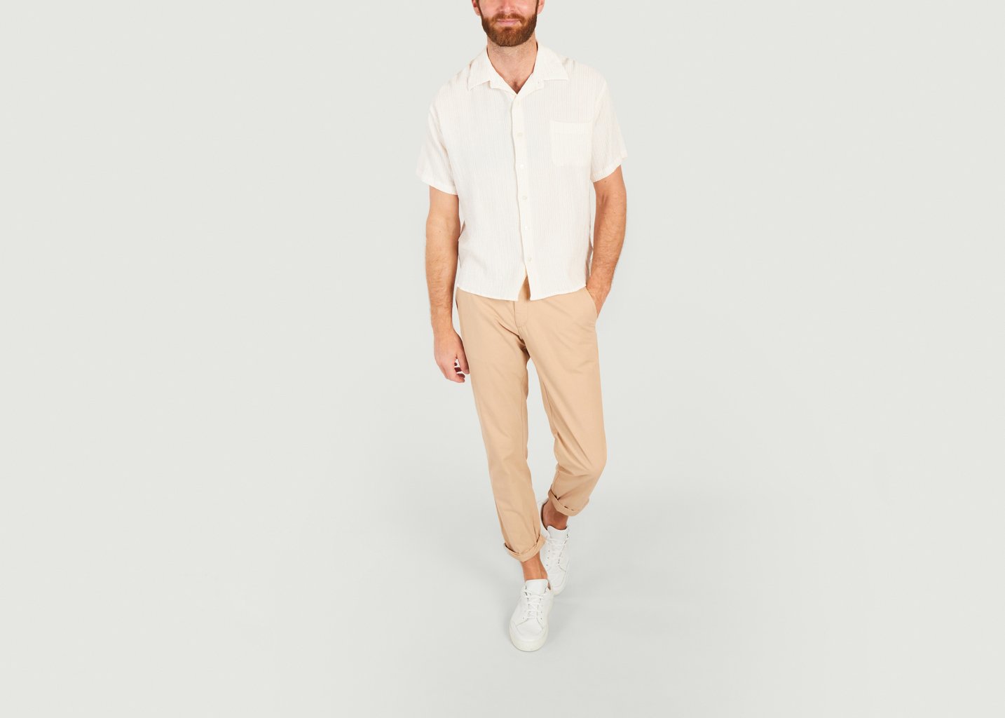 L'exception Chemise Silveria Panama Ecru La Paz