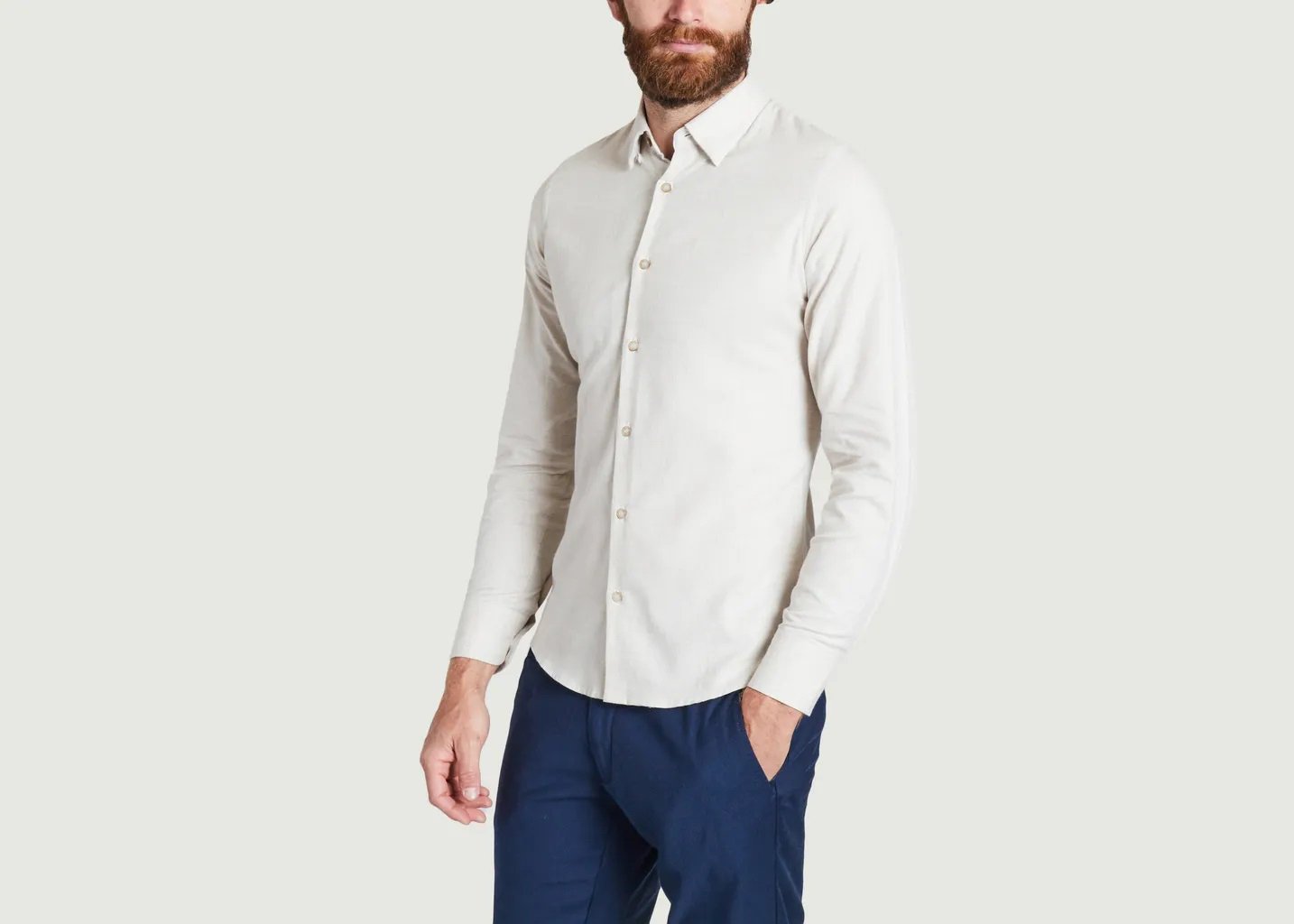 L'exception Chemise Smart Beige JagVi Rive Gauche