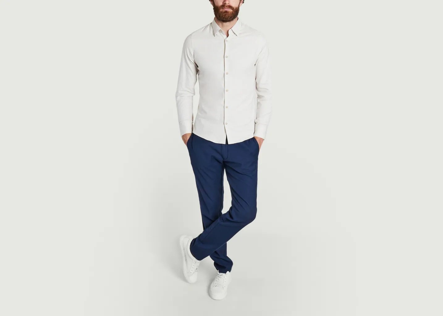 L'exception Chemise Smart Beige JagVi Rive Gauche