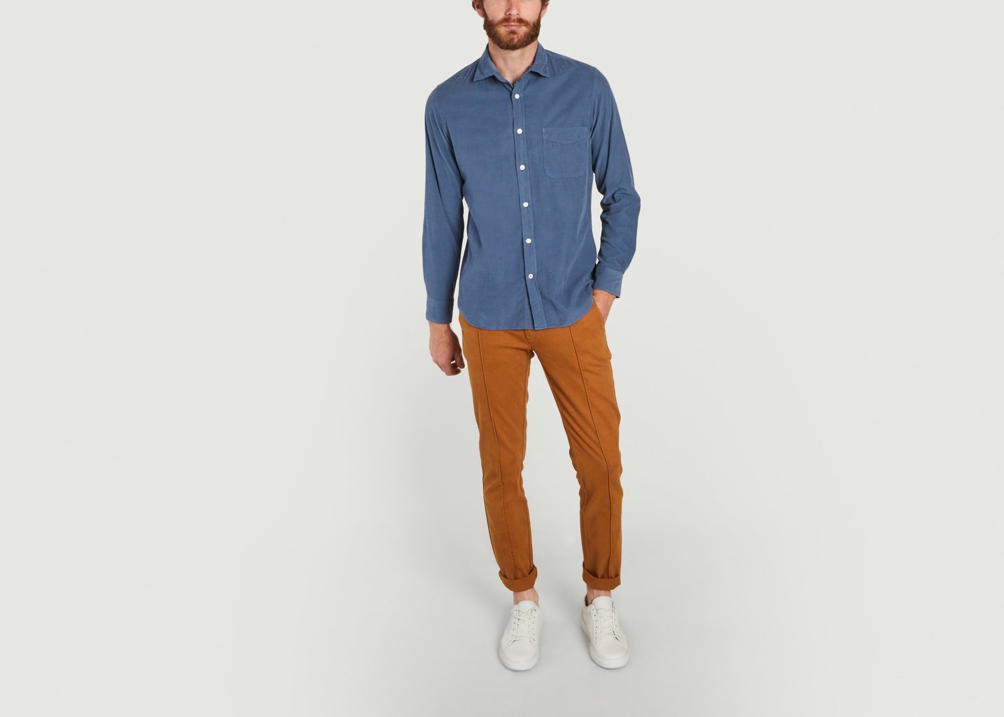 L'exception Chemise Storm Pat Denim Hartford