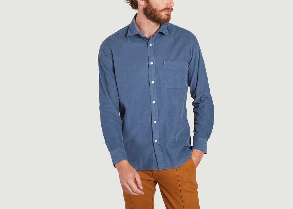 l'exception Chemise Storm Pat Denim Hartford