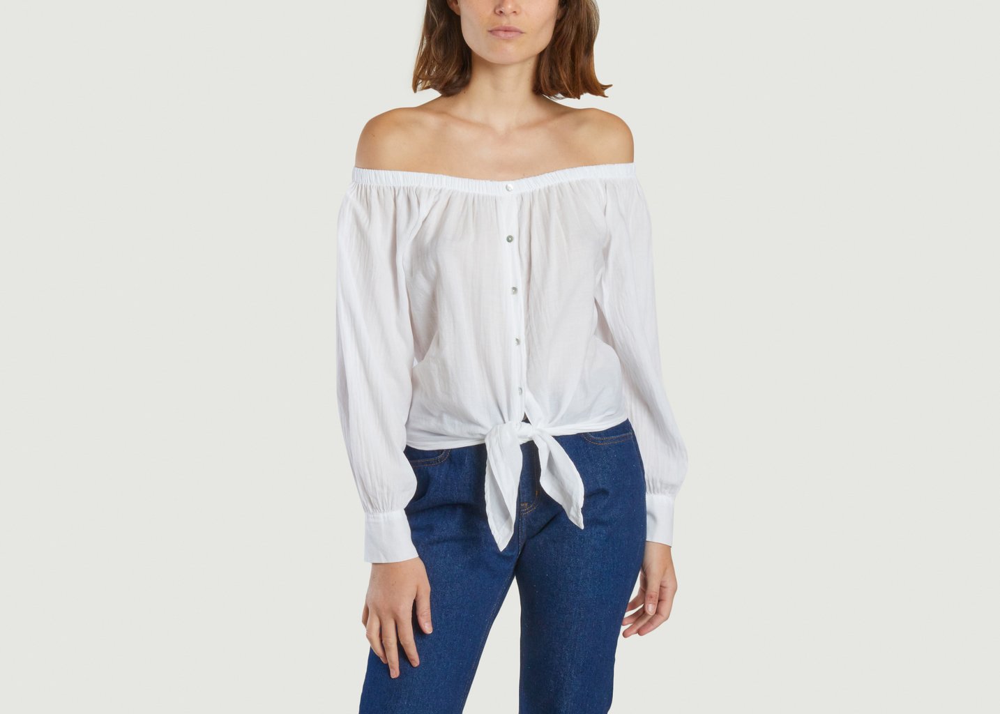 L'exception Chemise Talena Blanc Ba&sh