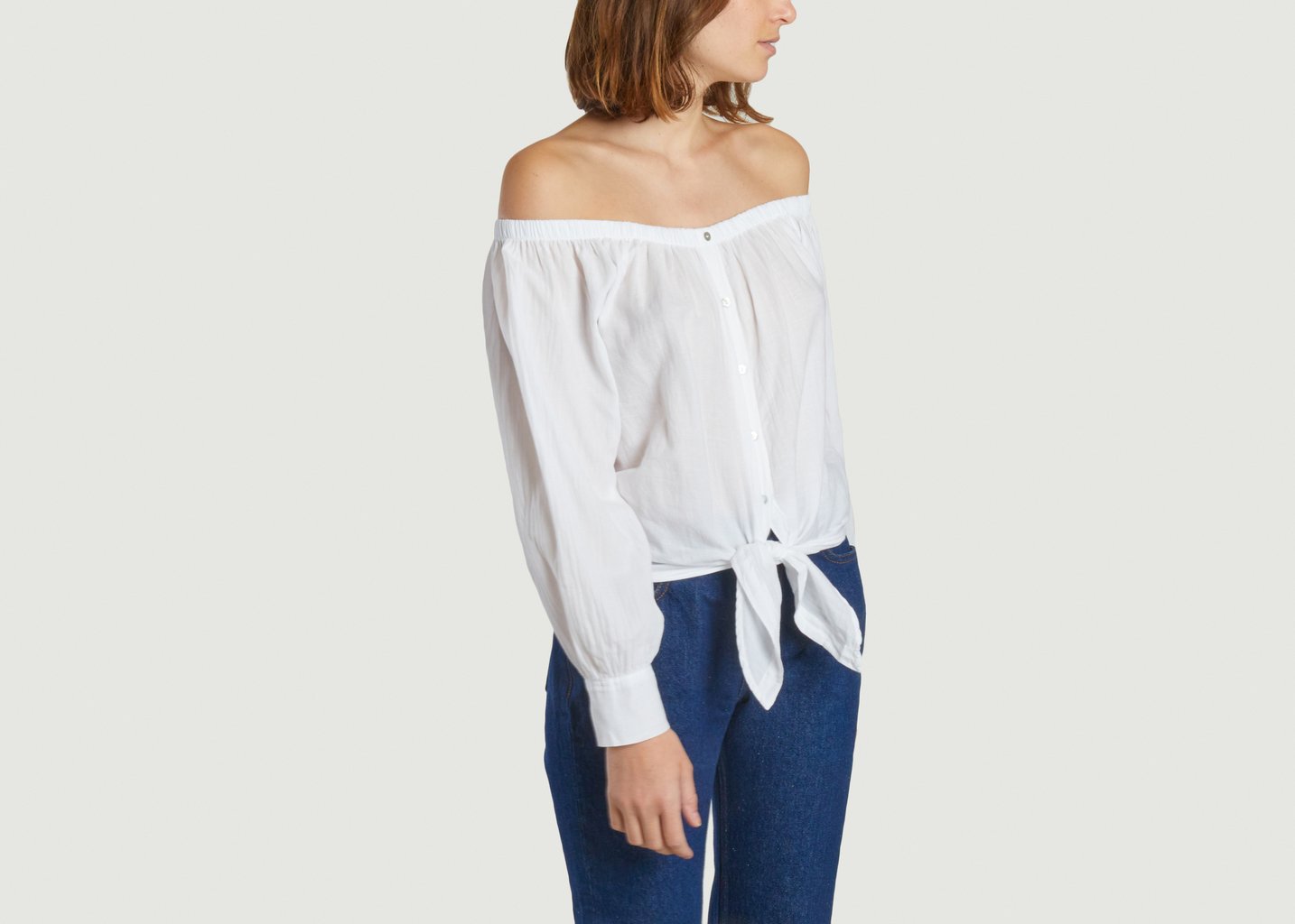 L'exception Chemise Talena Blanc Ba&sh