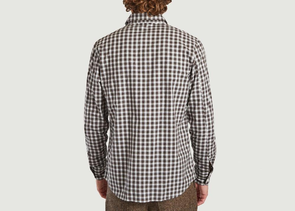 L'exception Chemise Thomas Chocolat Agnès B
