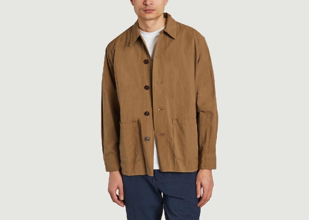l'exception Chemise Travail Olive Universal Works