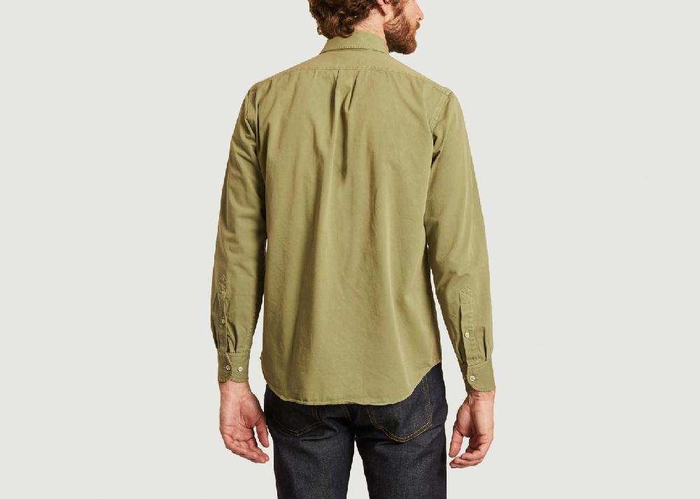 L'exception Chemise Twill Olive B.D Baggies