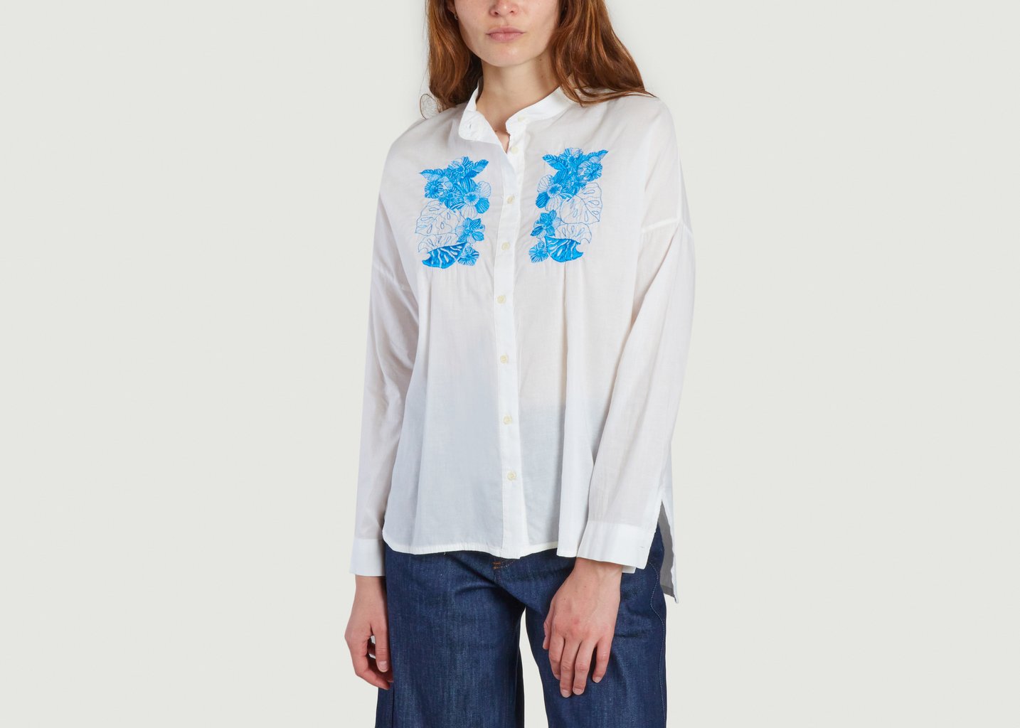 l'exception Chemise Vance Blanc Tinsels