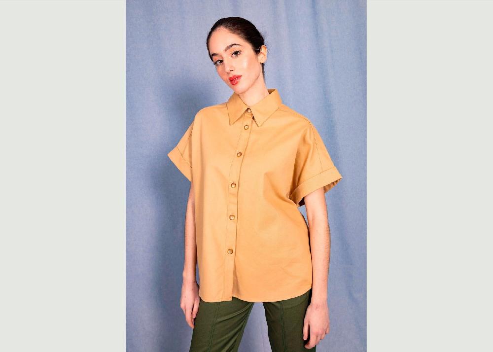 l'exception Chemise Vega Beige Misericordia