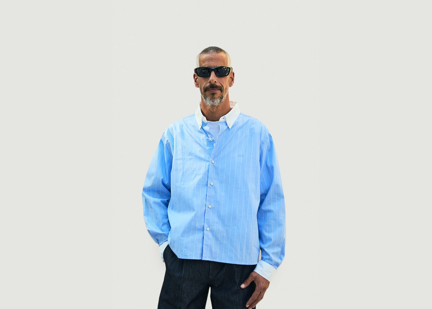 L'exception Chemise WallStreet Bleu Later