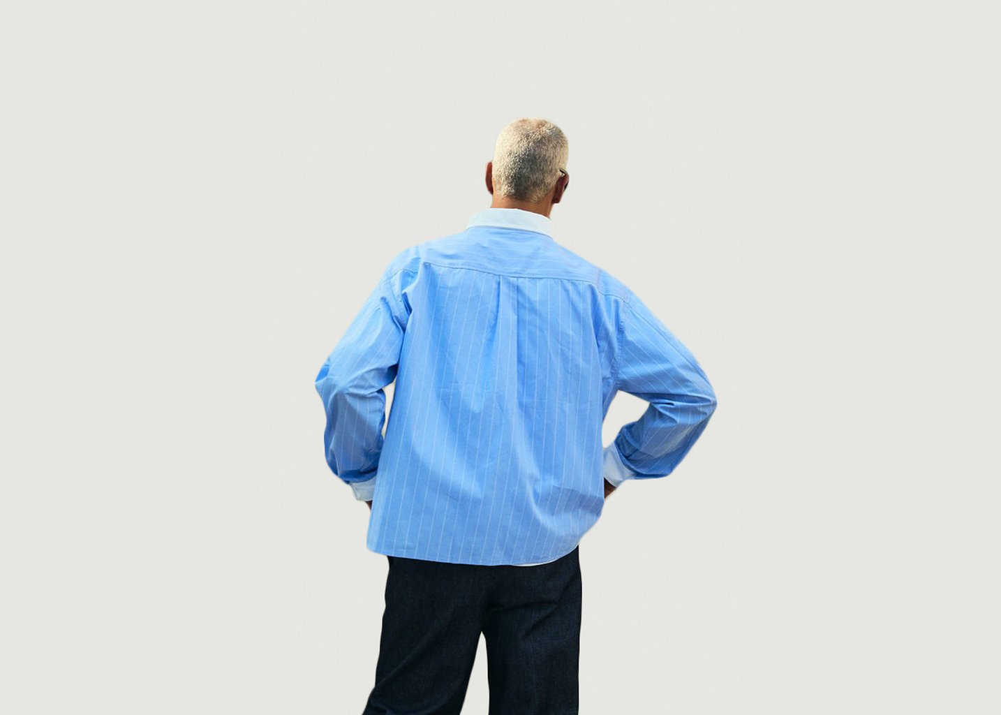 L'exception Chemise WallStreet Bleu Later