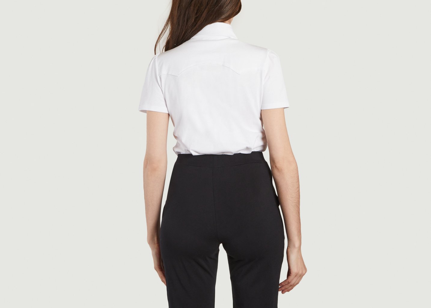 L'exception Chemise Western Blanc Agnès B