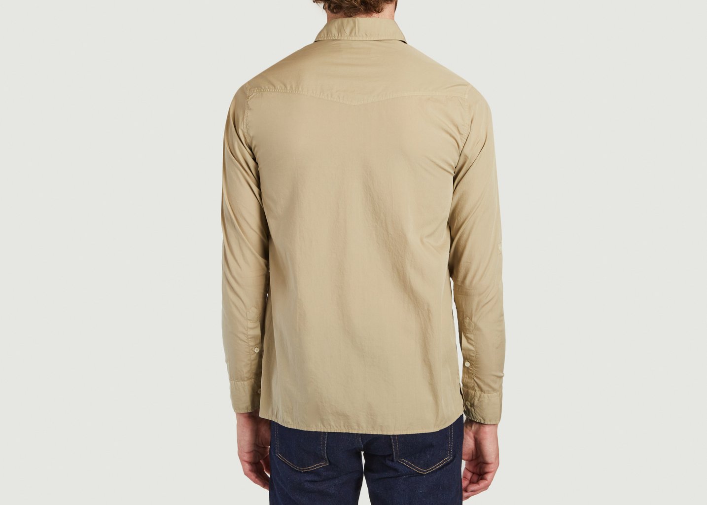L'exception Chemise Younes Khaki Officine Générale