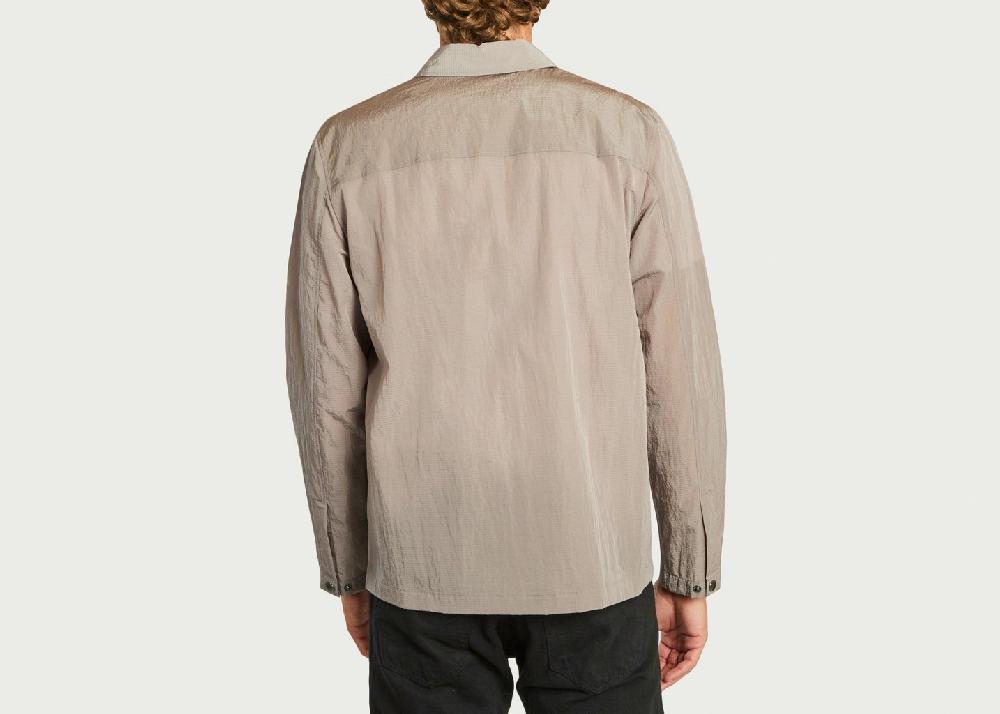 L'exception Chemise Zippée Egon Lilas Wood Wood
