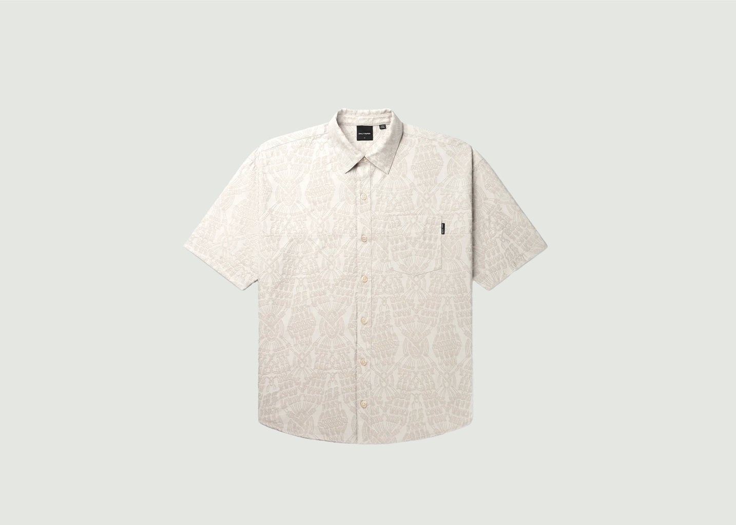 l'exception Chemise Zuri Beige Daily Paper