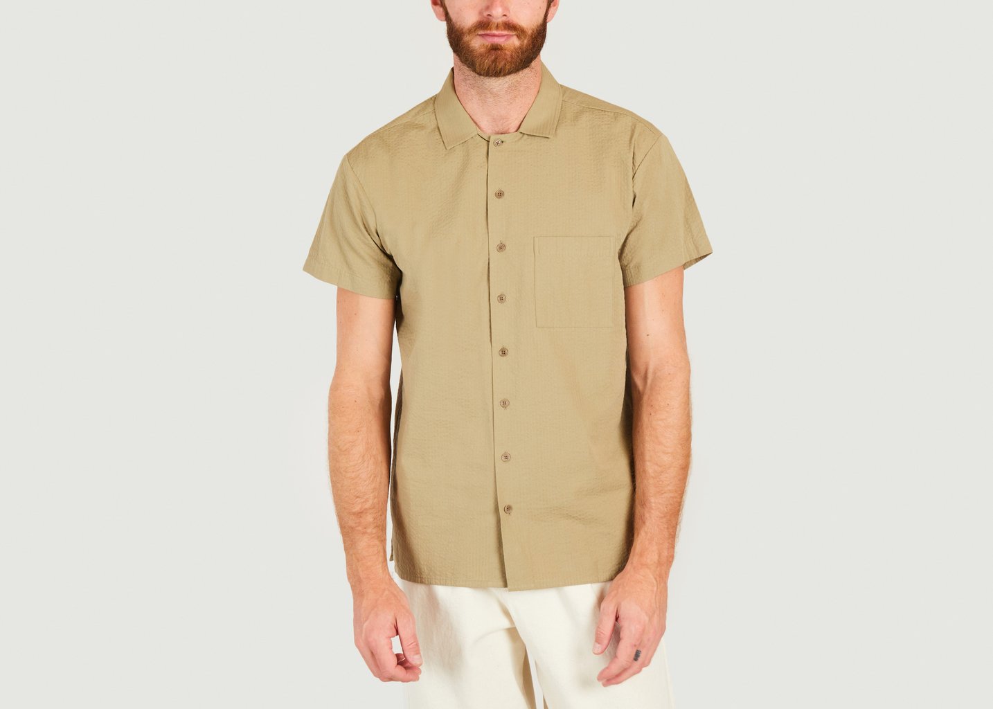 l'exception Chemisette Okina Beige Olow Paris