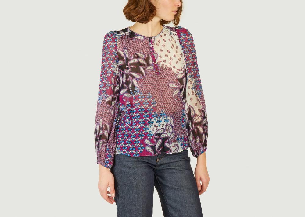 L'exception Chemisier Blair Violet Ba&sh