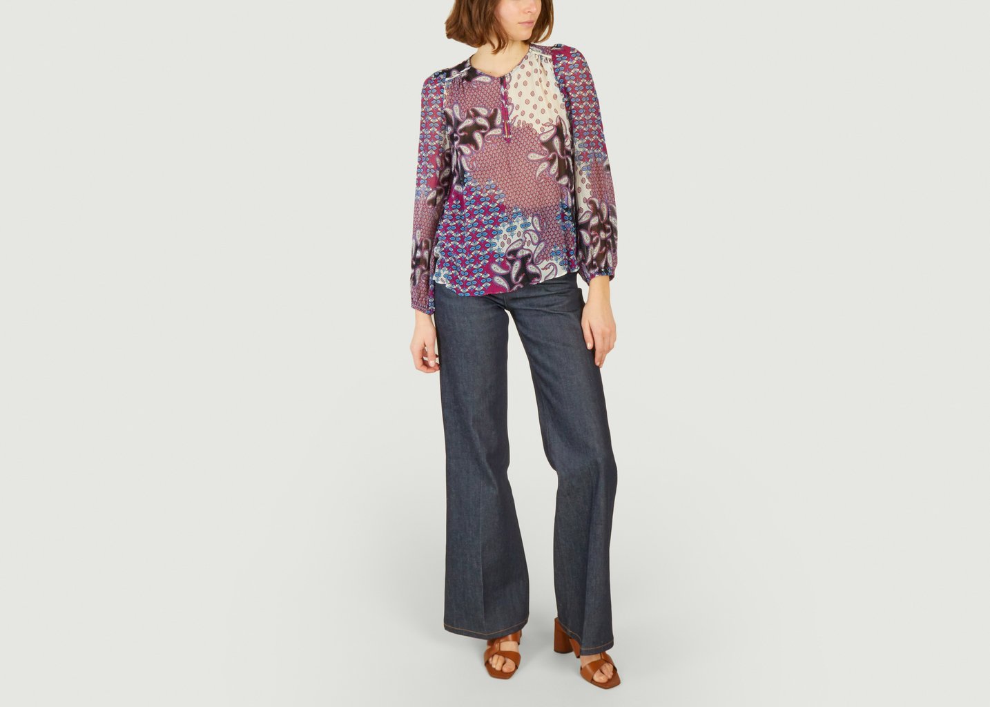 L'exception Chemisier Blair Violet Ba&sh
