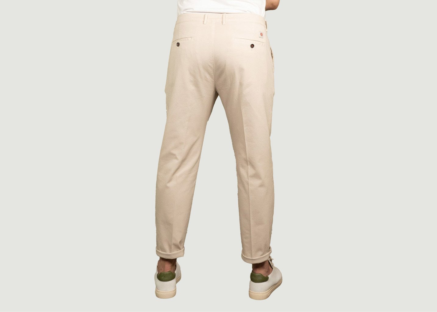 L'exception Chino 2 Fois 1pli Ecru Henry Paris
