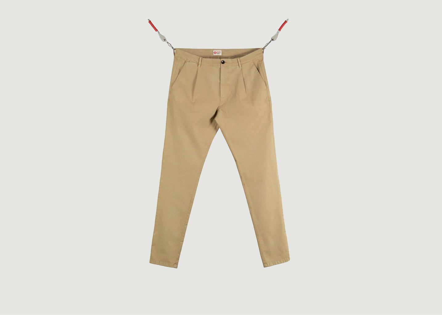 l'exception Chino 2 fois 1pli Sable Henry Paris