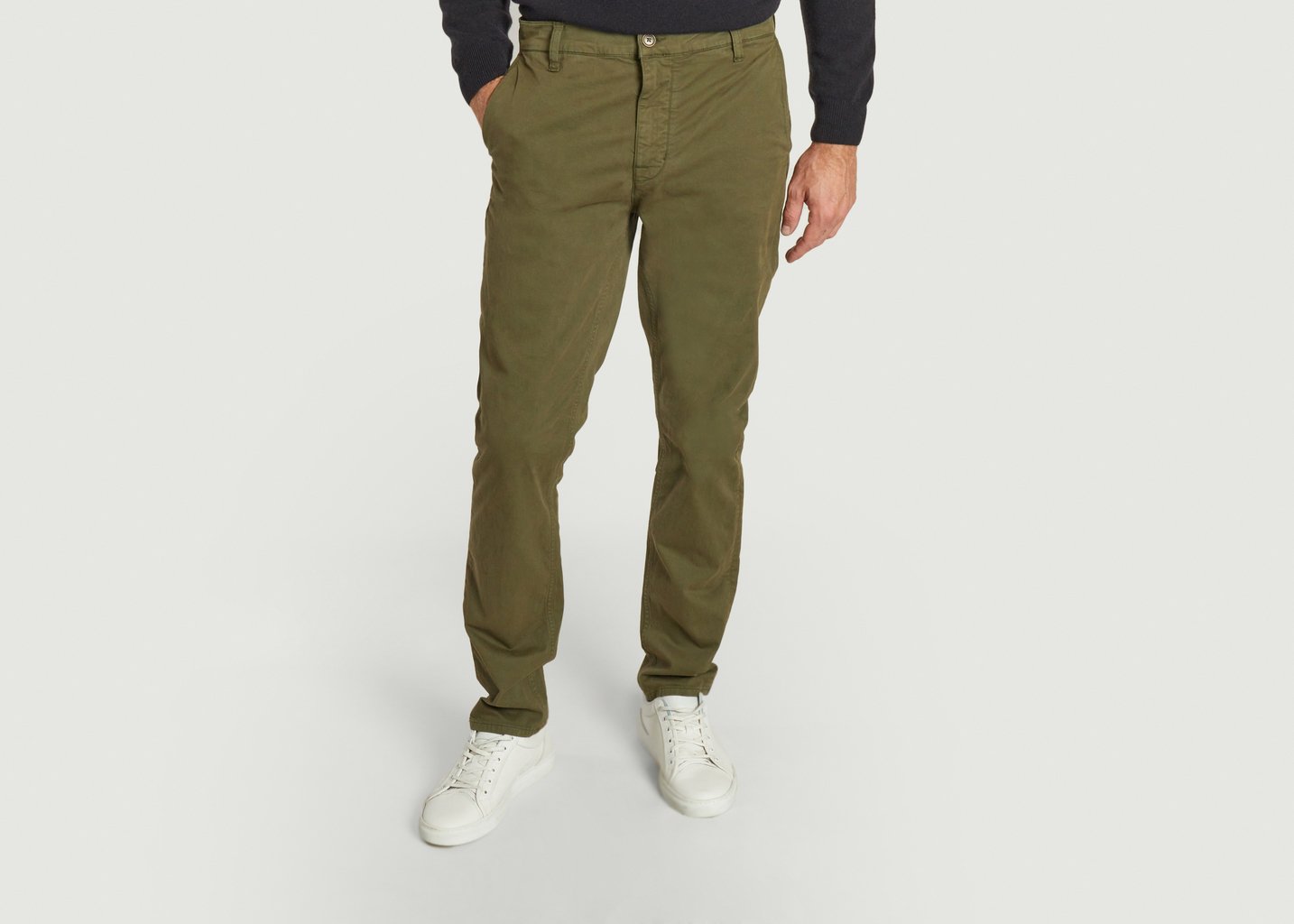 L'exception Chino Easy Alvin Olive Nudie Jeans