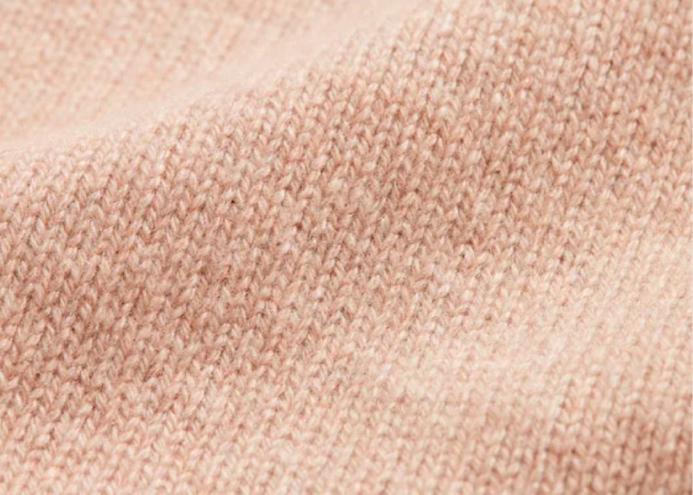 L'exception Col Roulé En Cachemire Sable Tricot