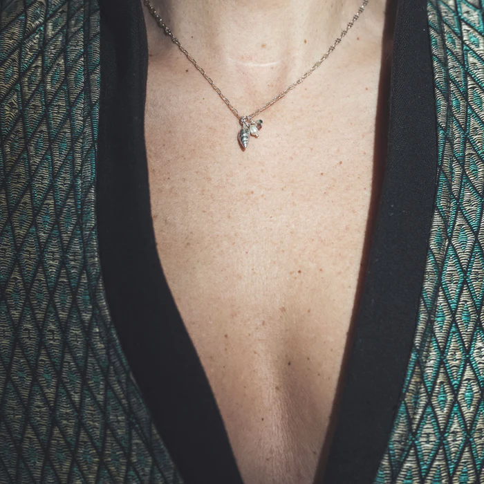 L'exception Collier Aphrodite Argent Maison Vanité