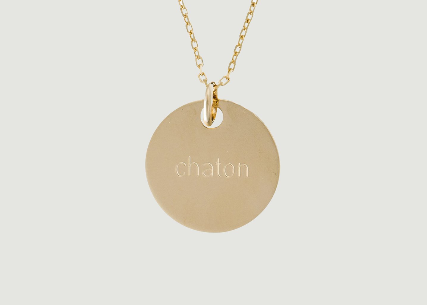 l'exception Collier Chaton Or Felicie Aussi