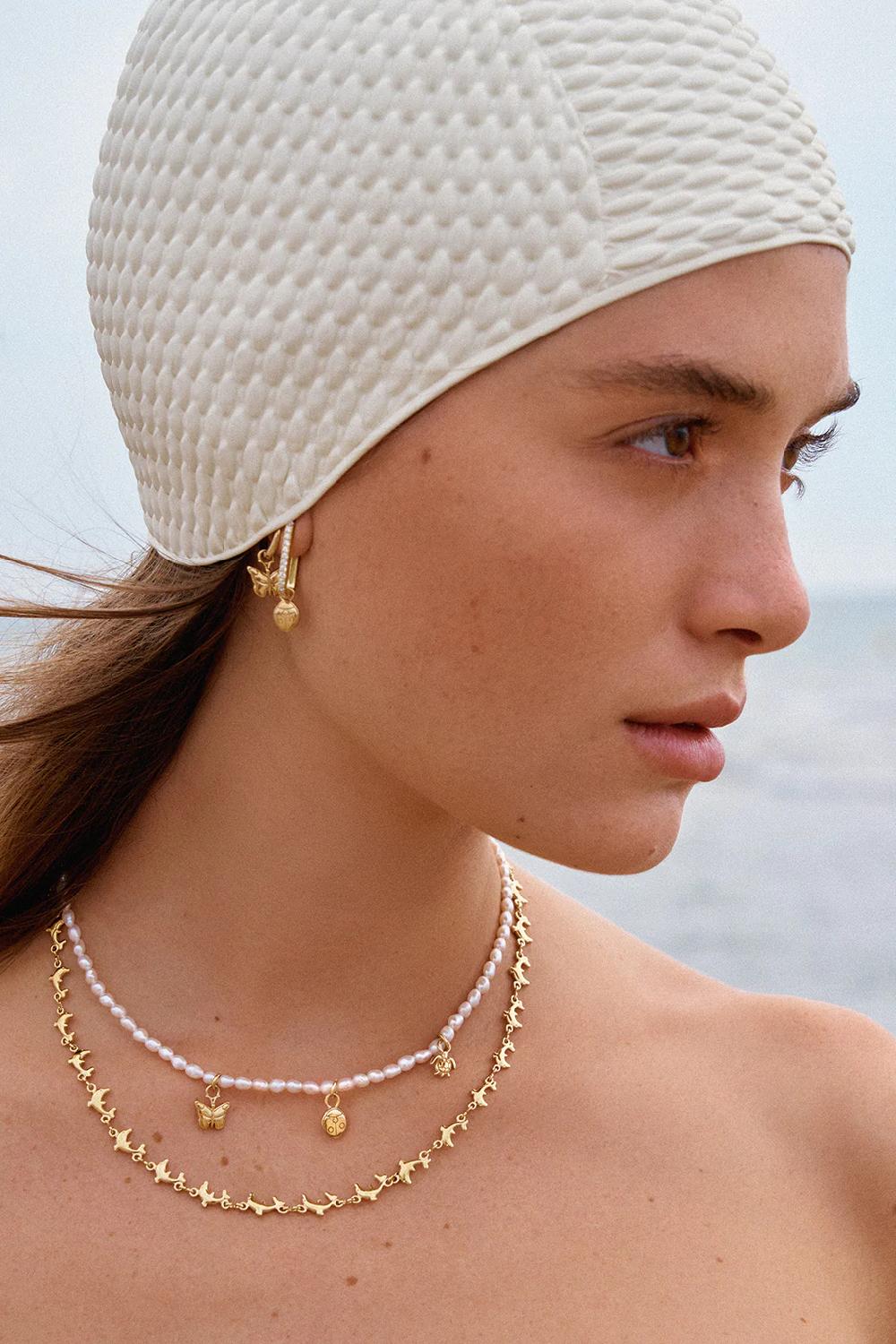 L'exception Collier Delfina Or Wilhelmina Garcia