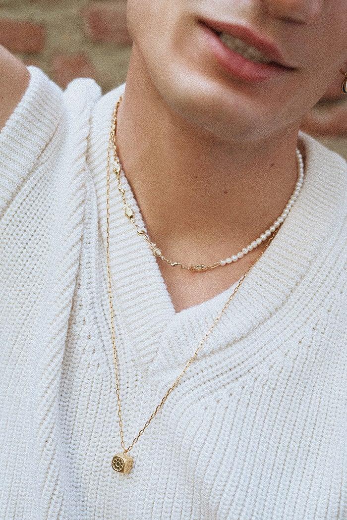 L'exception Collier Fantail Or Wilhelmina Garcia