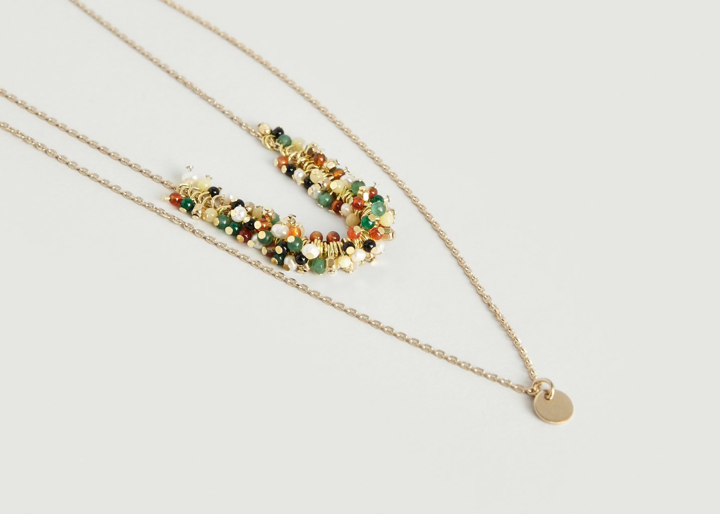 l'exception Collier Halo Maxi Or Medecine Douce