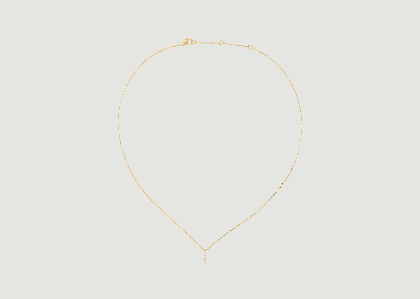 L'exception Collier Iris Ras De Cou Or Douze Paris