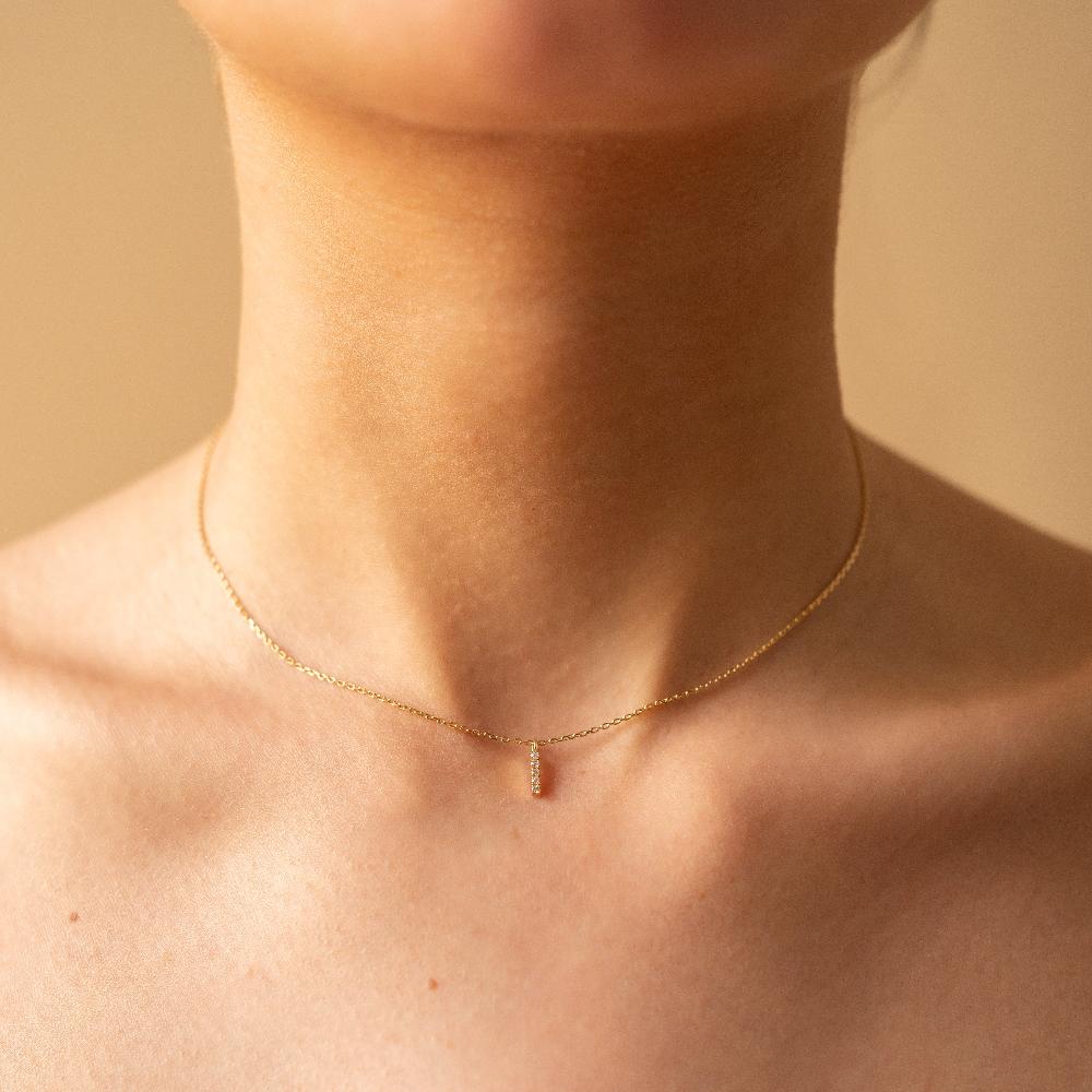 L'exception Collier Iris Ras De Cou Or Douze Paris