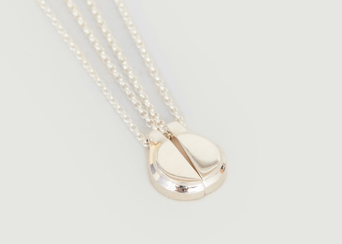 l'exception Collier Lunar en argent Argent Orner
