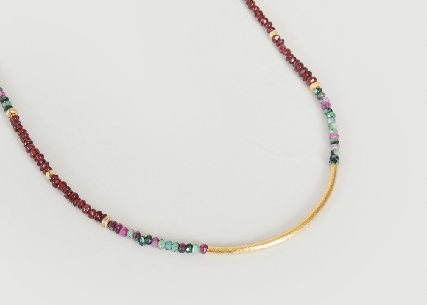 L'exception Collier Mandala Vert Wildstone Paris