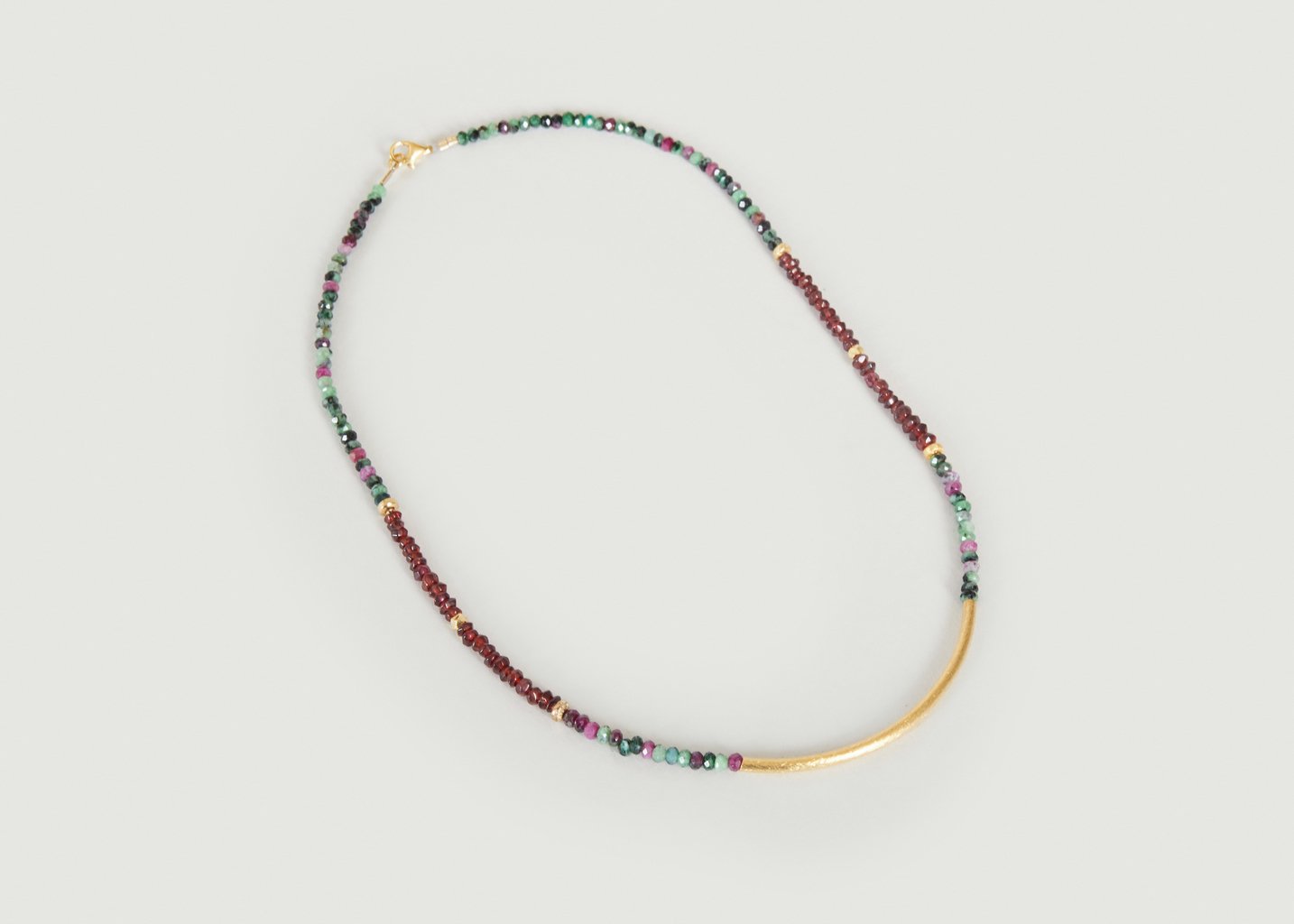 l'exception Collier Mandala Vert Wildstone Paris